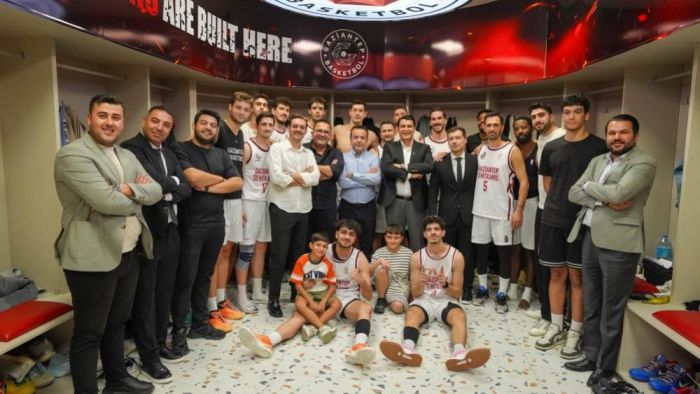 Gaziantep Basketbol’da neşe hakim